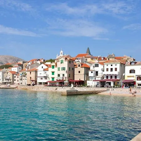Apartment In With Terrace, Air Condition, Wifi, Washing Machine Baska (Krk)